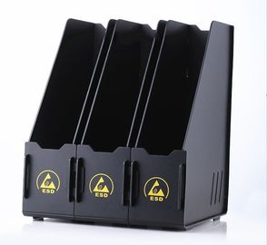 Giá đỡ tệp tạp chí an toàn ESD vĩnh viễn với 1/2/3 ngăn