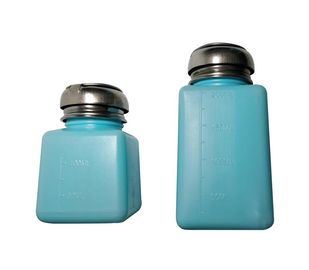 Màu xanh trắng, màu hồng, hồng ESD Dispenser HDPE Bình ấn
