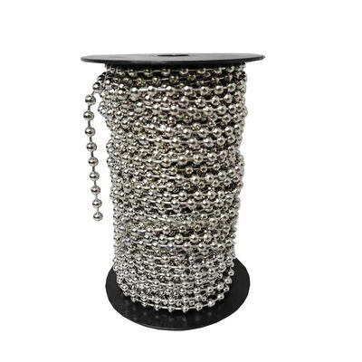 Khoảng cách của 8cm rèm cửa dẫn điện Chiều rộng 2m * Chiều cao 1m Diameter 6mm Static Conductive Stainless Steel Bead Curtain