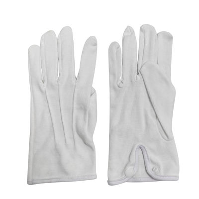 Hít thở 100% Cotton White Jewelry Gloves Ceremony Parade Hòa sĩ danh dự