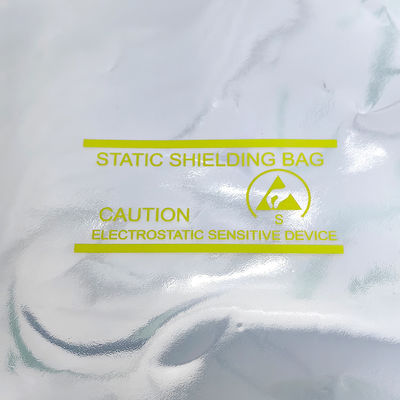 Logo tùy chỉnh Phòng sạch Khu vực chống tĩnh trên cùng mở ESD túi chắn chống tĩnh