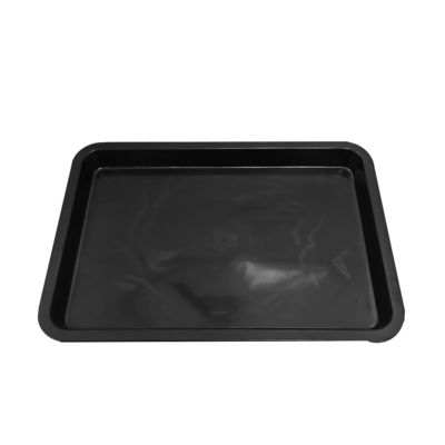 530x365x43mm ESD Tray hình vuông chống tĩnh Đen nhựa hình chữ nhật mờ ESD Tray ESD Vòng tròn điện tử