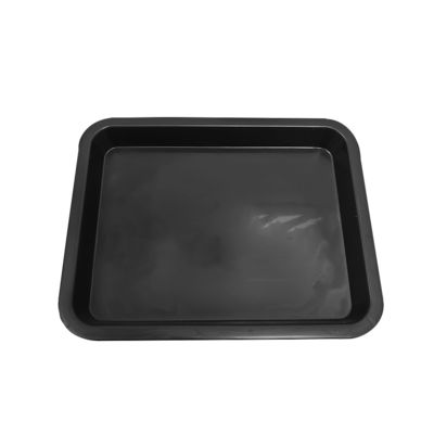 217x174x26mm Đen ESD chống tĩnh nhựa Quad Trays Vòng tròn điện tử bàn xoay