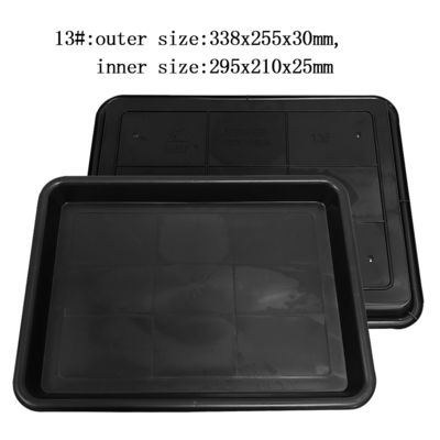 338x255x30mm Khay tĩnh khay tĩnh hình chữ nhật hình chữ nhật hình chữ nhật điện tử khay nông ESD Khay điện tử ESD