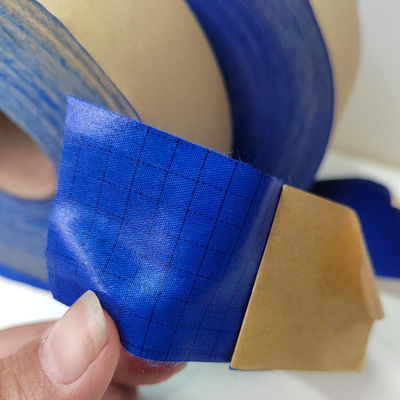 ESD Anti-Static Self Adhesive Polyester Grid Fabric Roller Tape