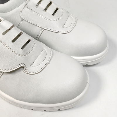 Không dây đai Velcro thiết kế ESD giày an toàn chống bụi thép chân làm việc