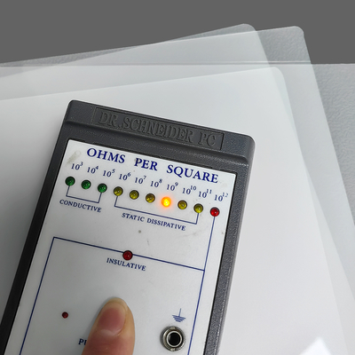Màng niêm phong nhựa PET ESD Chống tĩnh điện Khổ A4 Chịu nhiệt