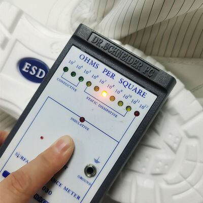 Giày bảo hộ chống tĩnh điện mũi thép trắng cho đồ bảo hộ lao động công nghiệp