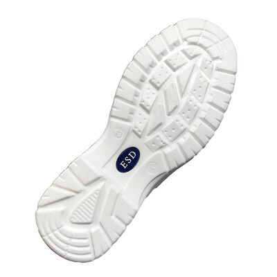 Giày ống ngắn tổng hợp xốp chống tĩnh điện ESD màu trắng