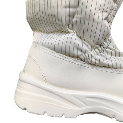 Giày ống ngắn tổng hợp xốp chống tĩnh điện ESD màu trắng