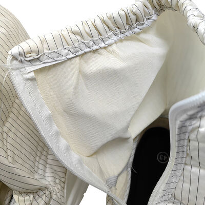 Giày ống ngắn tổng hợp xốp chống tĩnh điện ESD màu trắng