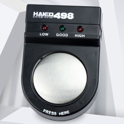 Máy kiểm tra vòng đeo tay chống tĩnh điện 498, độ chính xác cao, cầm tay