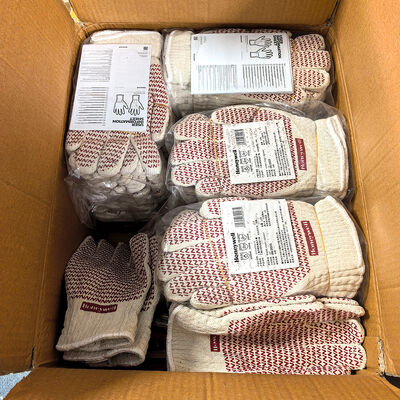 Găng tay chống nhiệt nhúng Nitrile cho công việc nhiệt độ cao