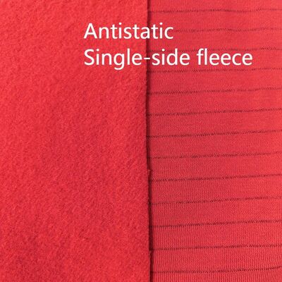 ESD Antistatic Single-side Fleece Polo Shirt Fabric