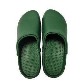 Phòng sạch Giày an toàn chống tĩnh điện EVA Guốc y tá xanh cho bệnh viện
