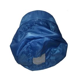 Trắng xanh vàng chống tĩnh điện Esd Cap Vải Polyester không bụi Kích thước S / M / L / Xl