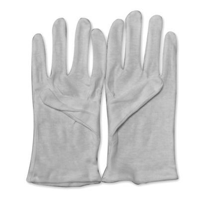 10,5 inch 100% cotton liền mạch Găng tay chống tĩnh điện