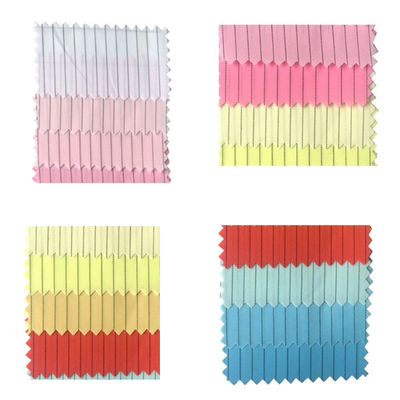 5mm Sọc 99% Polyester 1% Carbon ESD Vải cho Phòng sạch Class 10000