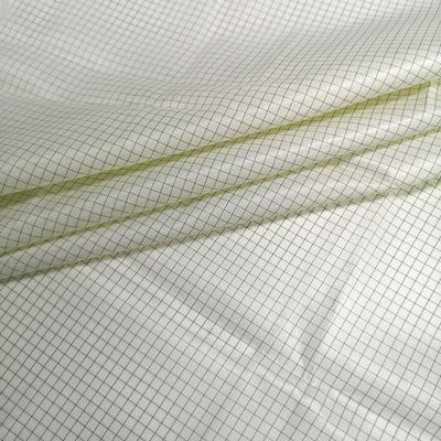 ESD Chống tĩnh điện 5mm Lưới phòng sạch Polyester Vải 115GSM