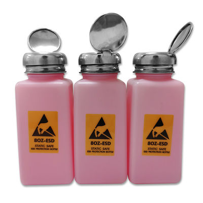 Phòng sạch Chai cồn nhựa ESD HDPE 240ML