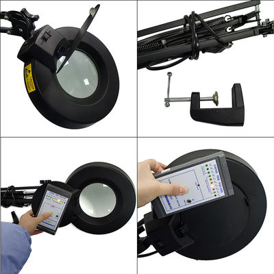 Nhà sản xuất có chứng nhận ISO CE về nghề nghiệp Kinh tế Phạm vi LT-86A Đèn lúp LED chống tĩnh điện