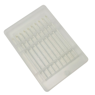 Phòng sạch Miếng gạc silicone Gel Bút dính Màu vàng Đầu tròn trong suốt
