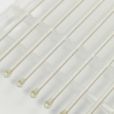 Phòng sạch Miếng gạc silicone Gel Bút dính Màu vàng Đầu tròn trong suốt