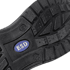 Phòng sạch công nghiệp Giày an toàn ESD màu đen chống trượt Thoải mái