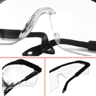 ESD Safety Clear Eye Protection Glasses Anti Scratch UV400 Vented