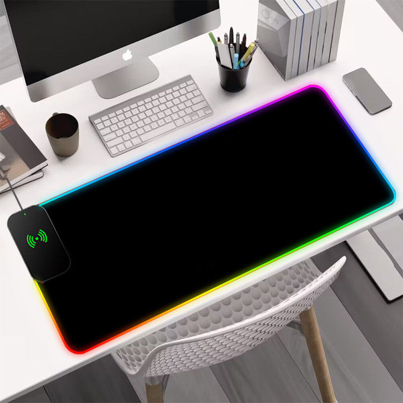 Tấm lót chuột chơi game RGB đầy màu sắc Tấm lót chuột chống nước sạc không dây XXL 800*300*4mm