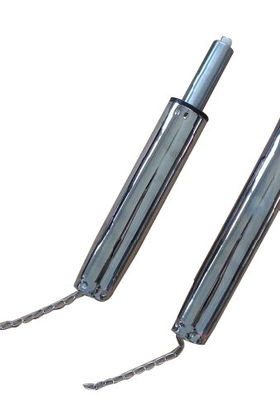 Ghế phòng sạch và tựa lưng của ESD Work Clean Room w / Non Slip Strips Màu đen