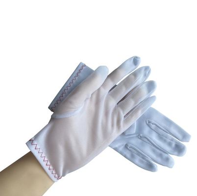 Kiểm tra phòng sạch Găng tay nylon Tricot Găng tay nhẹ Không bụi Kích thước M / L