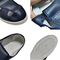Bảo vệ chống tĩnh điện PVC ESD Giày an toàn bốn lỗ Màu xanh nước biển