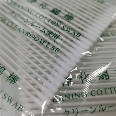 Gạc bông lau phòng sạch miễn phí Double Tip Lint Tăm bông công nghiệp dùng một lần